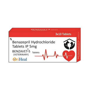 BENZAVET-5 Benazepril Hydrochloride 5mg Tablets for Dogs | Veterinary Heart & Blood Pressure Medicine