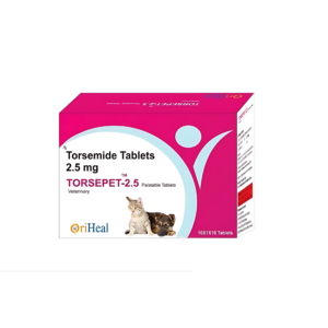 TORSEPET-2.5 Torsemide 2.5mg Tablets for Dogs | Diuretic Heart & Kidney Support Veterinary Medicine