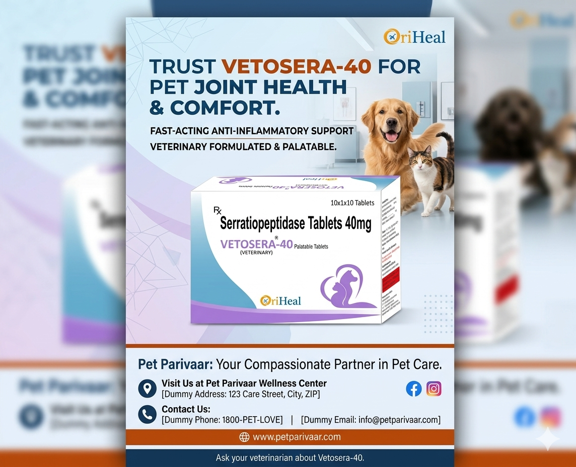 Provides fast-acting anti-inflammatory support and promotes joint health and comfort for pets.