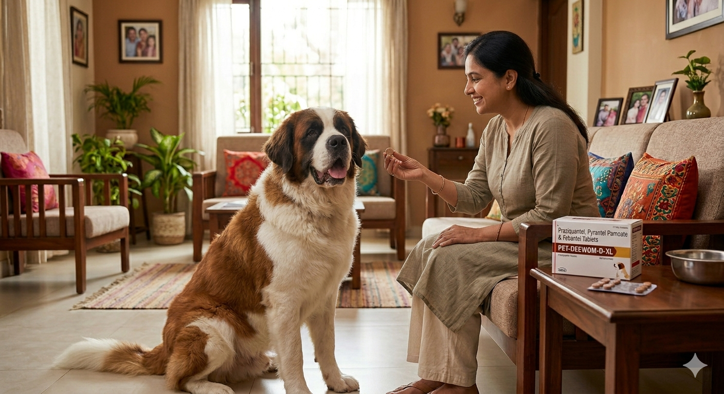 dog deworming tablets India PET-DEEWOM-D-XL