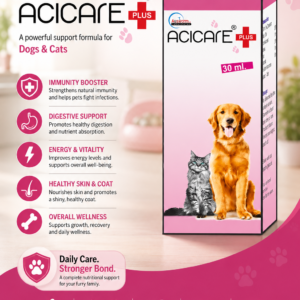 ACICARE Plus for Dogs & Cats 30 ml digestive support solution for healthy digestion and nutrient absorption